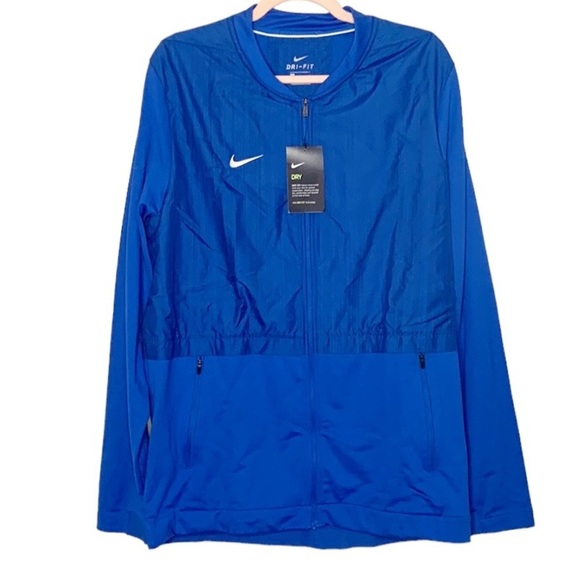 Nike Other - Nike Mens Sideline Dri Fit Jacket Size Large Full Zip Long Sleeve Light weight